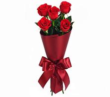 Букет 5 Красных роз Эдлесс Лав в Сясьстройске