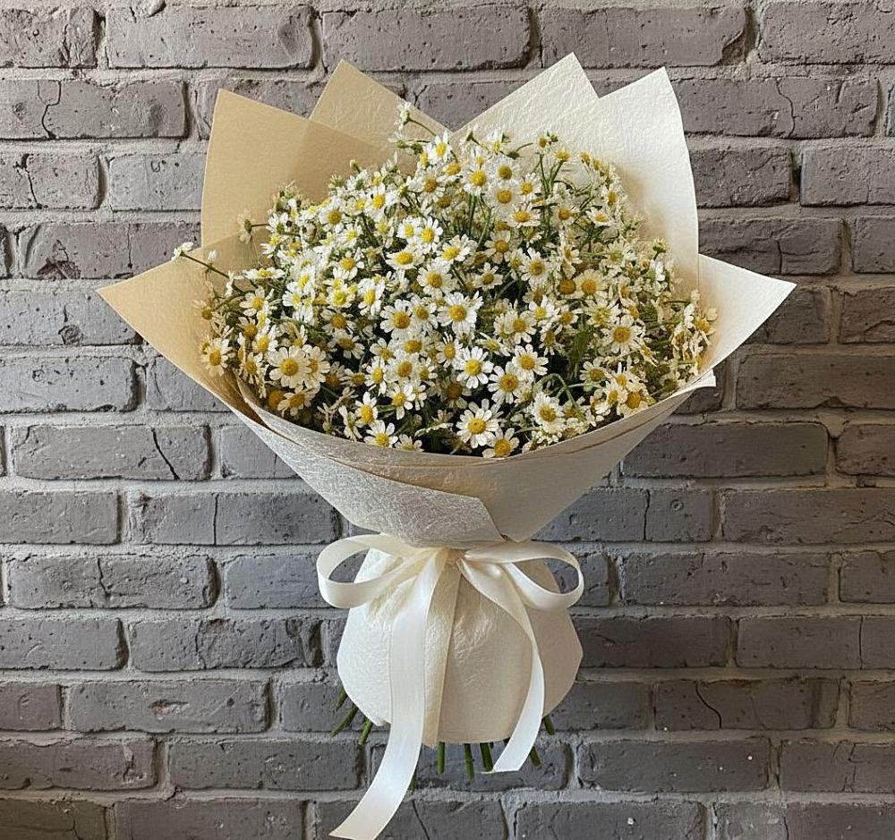 Букет цветов из: Ромашки в Сясьстройске