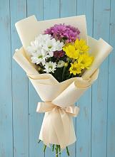 Букет цветов из:  Хризантемы в Сясьстройске