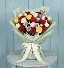 Букет цветов из:  Розы в Сясьстройске