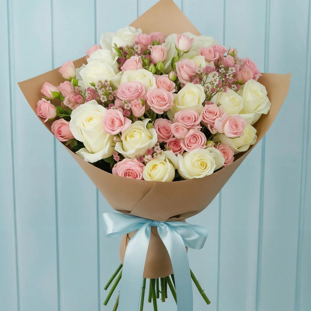 Букет цветов из: Розы в Сясьстройске