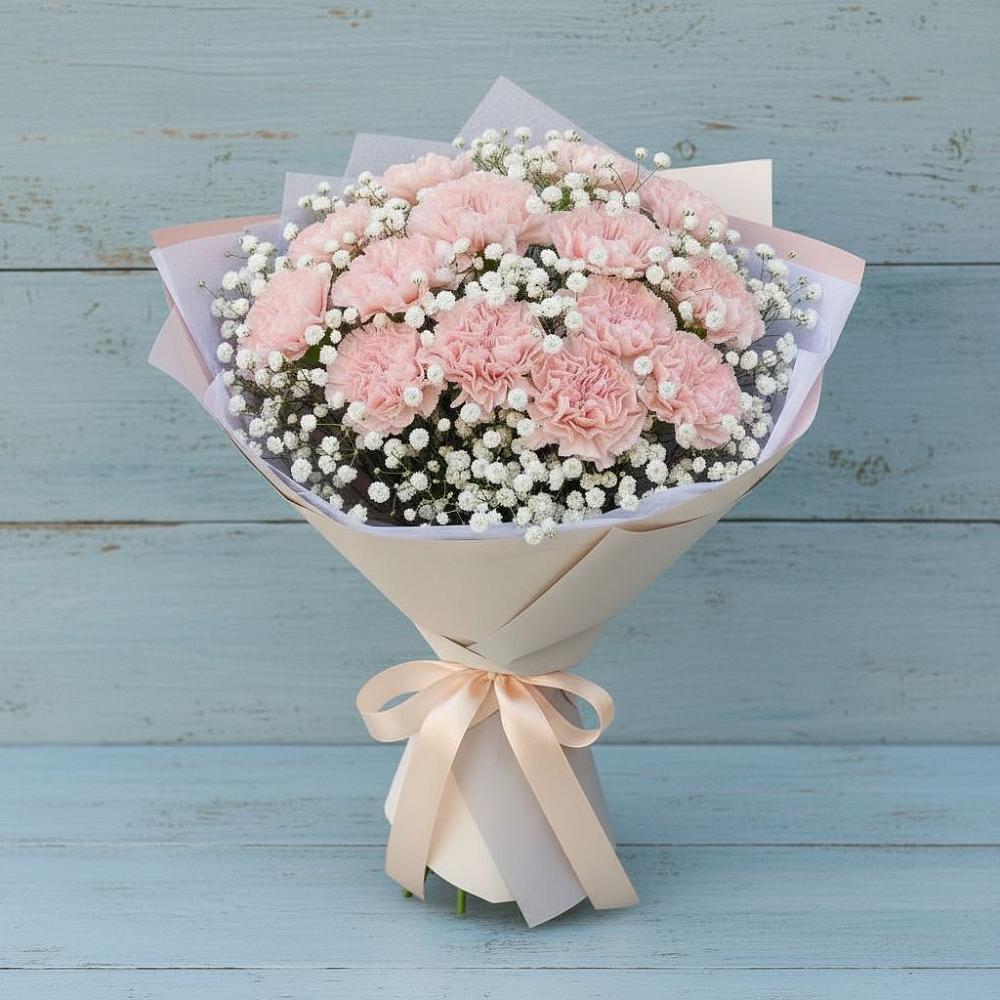 Букет цветов из: Гвоздики в Сясьстройске