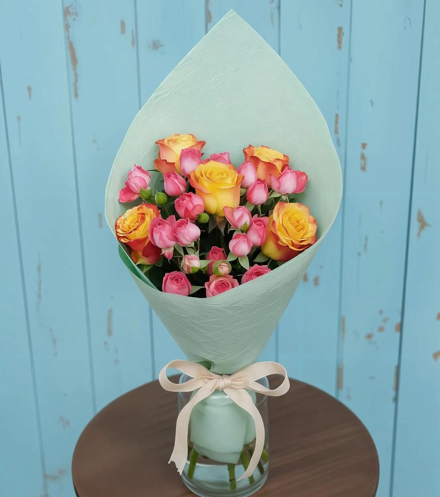 Букет цветов из: Розы в Сясьстройске