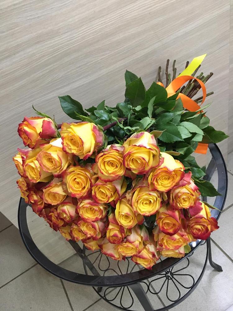 Букет Желтые розы в Сясьстройске