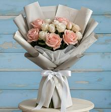 Букет цветов из:  Розы в Сясьстройске