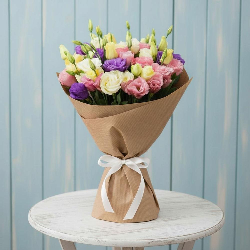 Букет цветов из: Лизиантусы в Сясьстройске