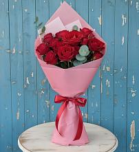 Букет цветов из:  Розы в Сясьстройске